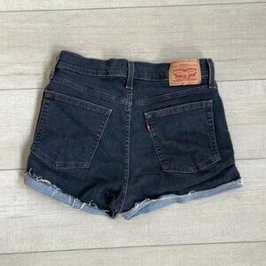 Levi's high rise shorts